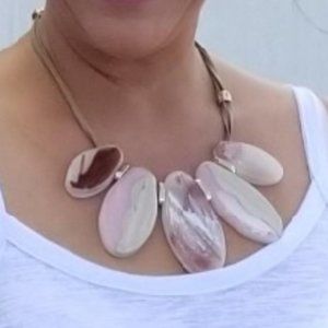Boho  Acrylic Statment Necklace